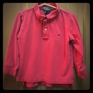 Long sleeve Polo top